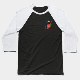 PER 34 (small logo) Baseball T-Shirt